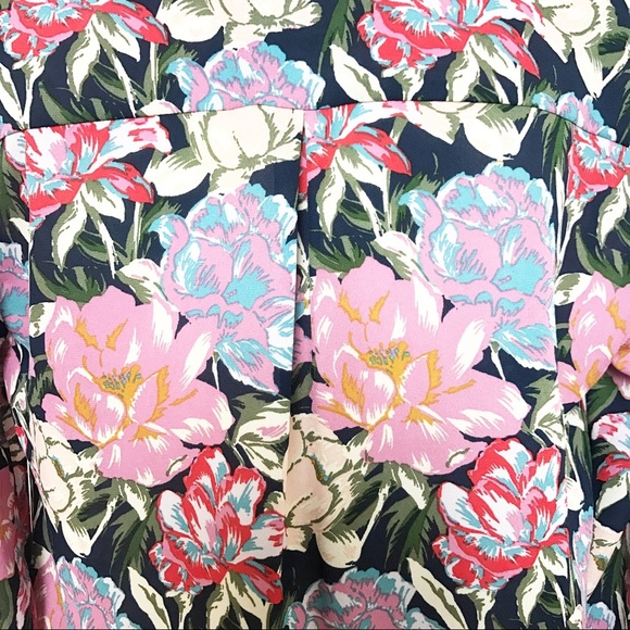 NWT LEYDEN Bohemian Pink Floral Print Long Sleeve Top Small - Picture 5 of 8